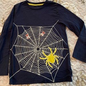 Boden size 7/8 spider shirt